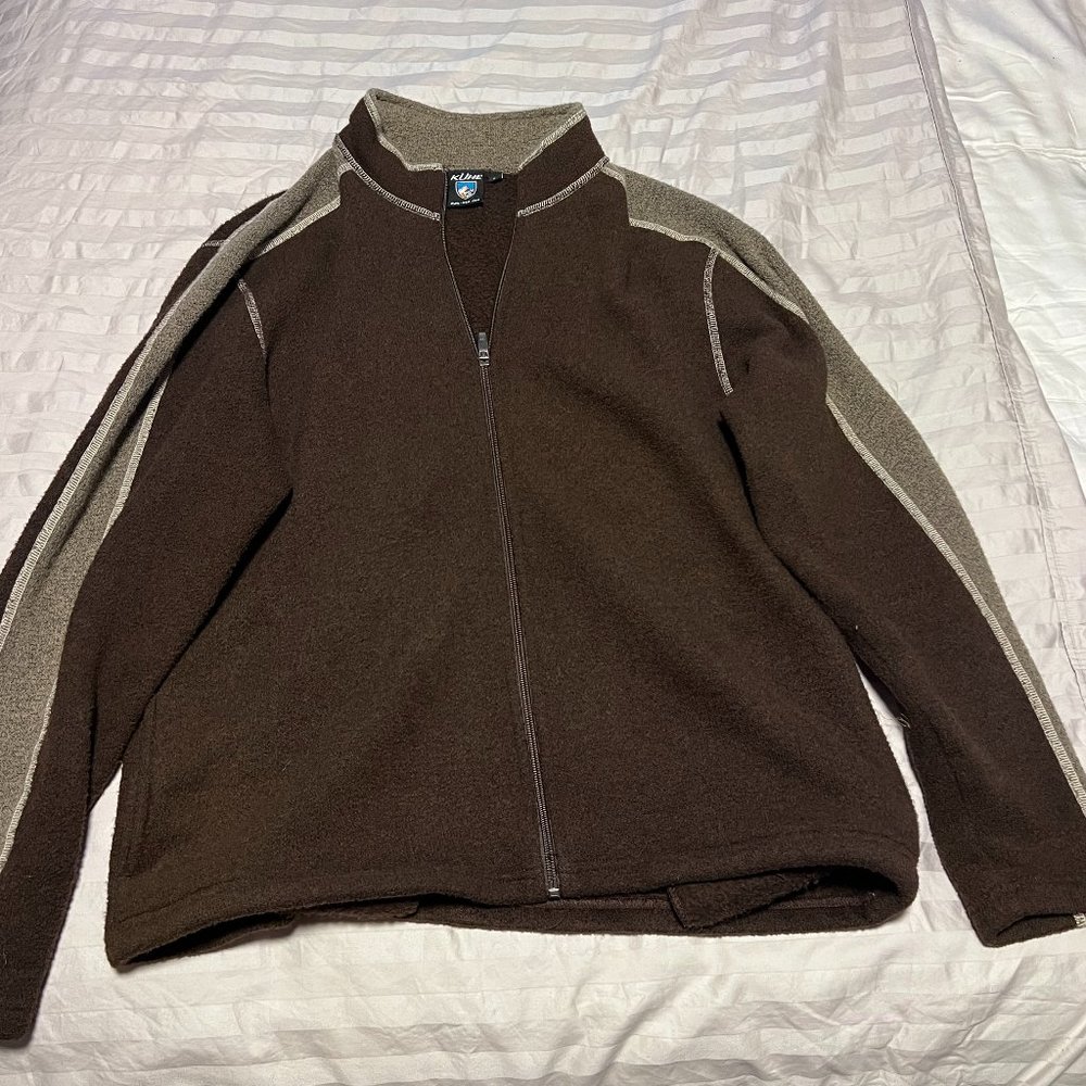 Men's Kuhl Alfpaca Fleece Quarter Zip - Size Large